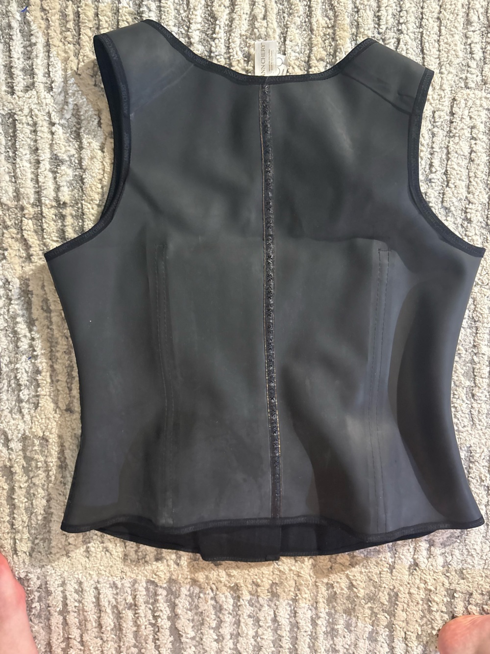 Ann Chery black corset shapewear flattering size 44 - Picture 4 of 4